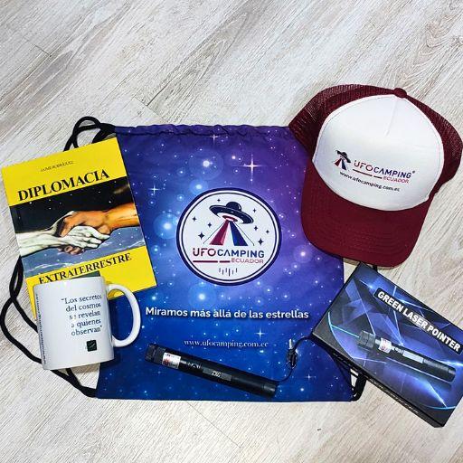Kit completo de UFOcamping Ecuador®