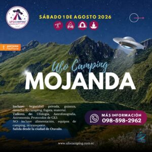 UFOcamping Mojanda - 1 agosto 2026