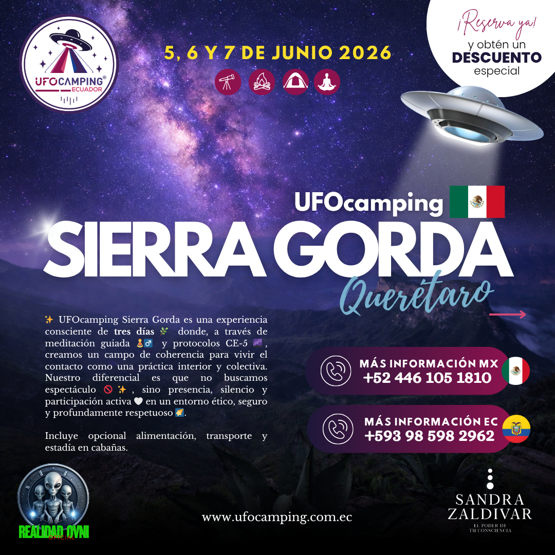 UFOcamping Sierra Gorda - 5, 6 y 7 de junio 2026