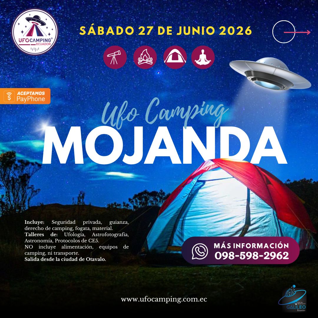 UFOcamping Mojanda - 27 junio 2026