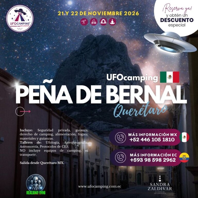 UFOcamping Peña de Bernal – 21 de noviembre 2026