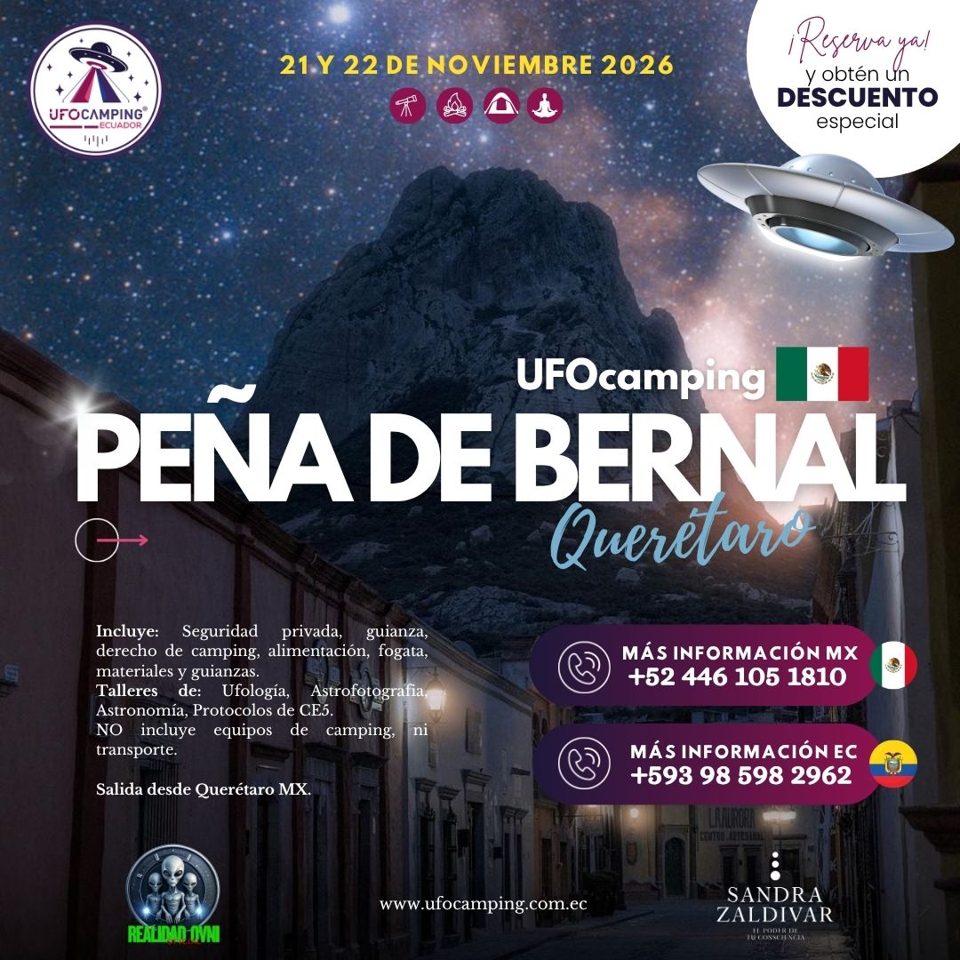 UFOcamping Peña de Bernal - 21 y 22 de noviembre 2026