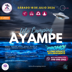 UFOcamping Ayampe - 18 julio 2026
