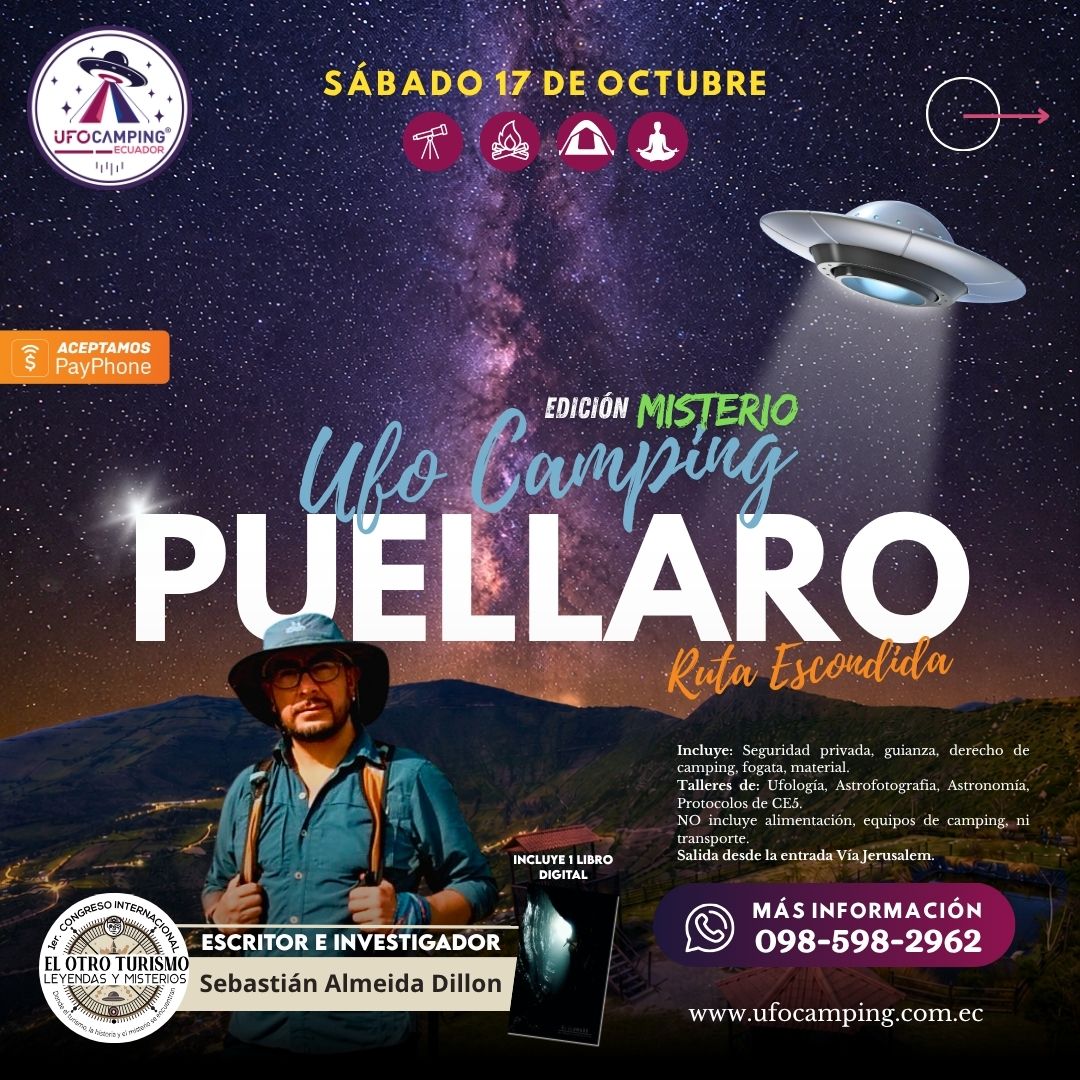UFOcamping Puéllaro - 17 de octubre de 2026