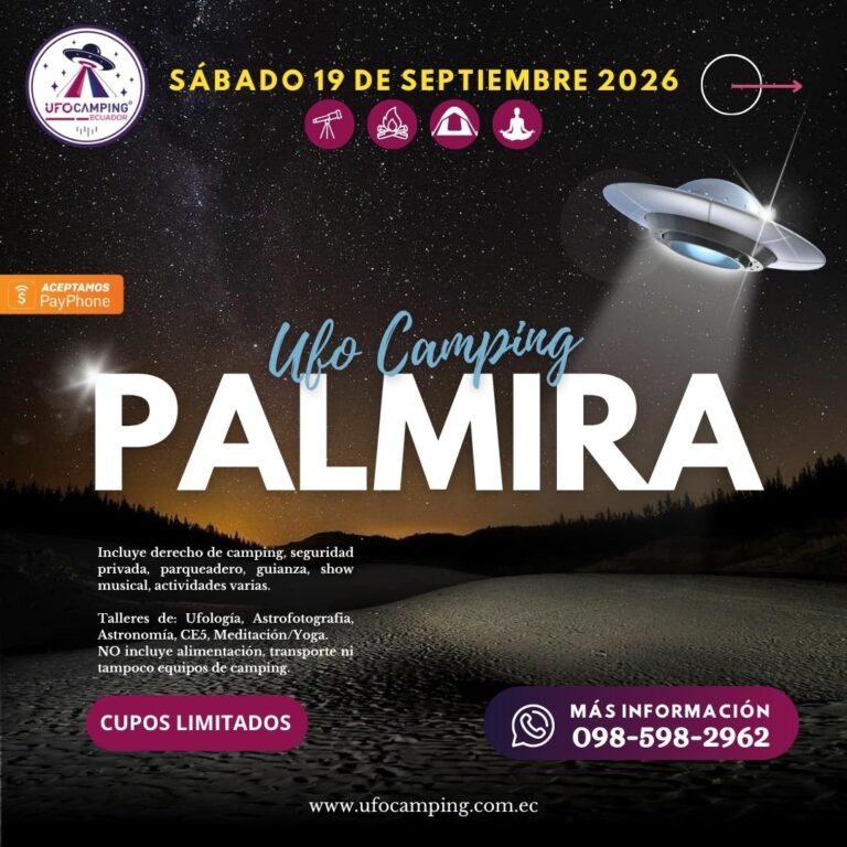 UFOcamping Palmira – 19 de septiembre 2026
