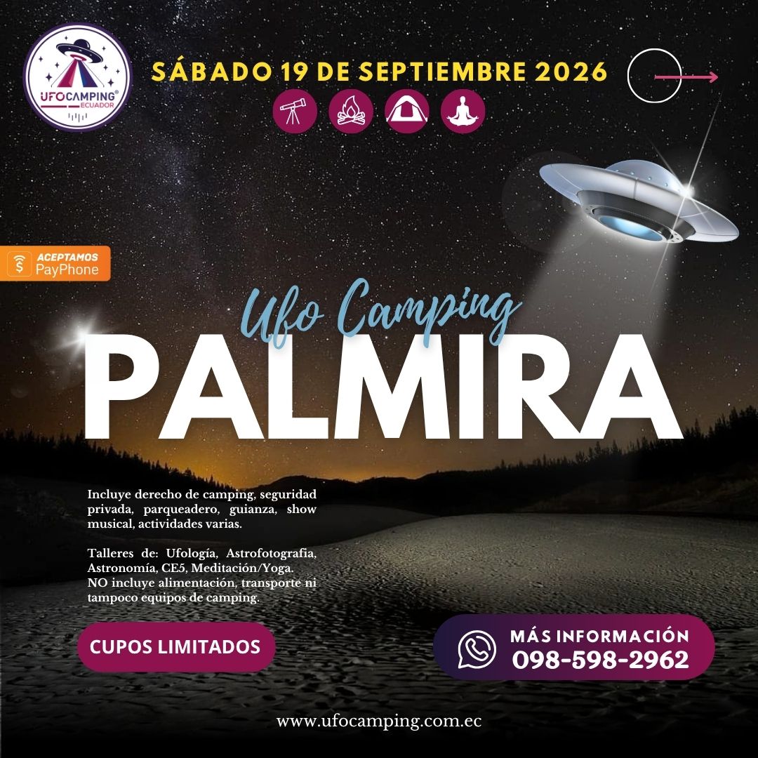 UFOcamping Palmira - 19 de septiembre 2026